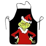 How The Grinch Stole Christmas Apron With Black Border