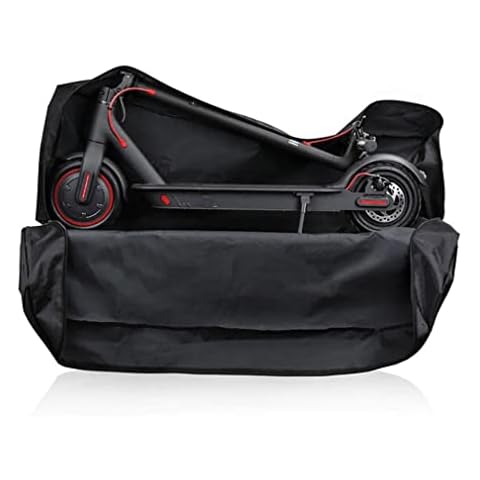 Newin Star 125x45x50 Cm Scooter Carry Bag Foldable Electric Scooter Carrier Transport Bag 1680D Oxford Cloth Bag for Travel Commuting (Install On The Handlebar) Cover