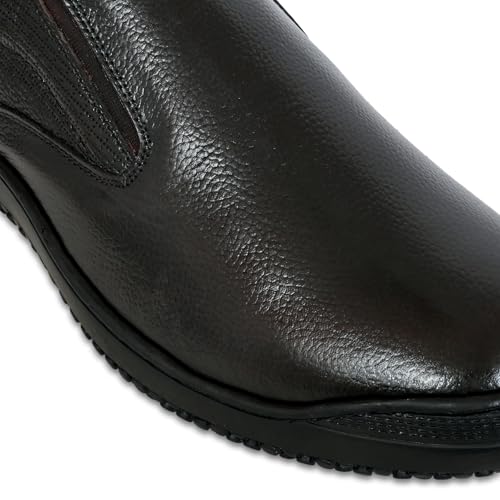 Image of Allen Cooper Shoes Genuine Original Leather Casual /Formal Lace-up Shoes (Color Options- Black /Brown, Sizes- 6,7,8,9,10)