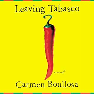 Leaving Tabasco Audiolibro Por Carmen Boullosa arte de portada