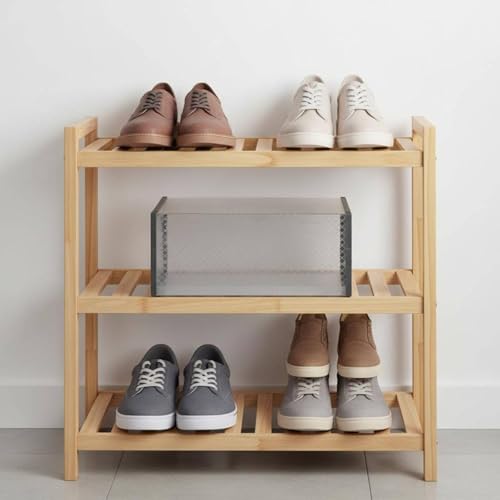 Image of Transparent Shoe Cabinet No Installation Foldable Shoe Cabinet Multi-Layer for Doorway, Entryway, White | Home & Garden | Household Supplies & Cleaning | Home Organization