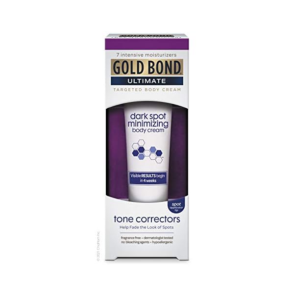 Gold Bond Age Renew Dark Spot Minimizing Age Renew Body Cream, 2 oz., With No Bleaching Agents