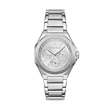 Armani Exchange Reloj analógico de Cuarzo para Mujer con Correa de Acero Inoxidable AX4622