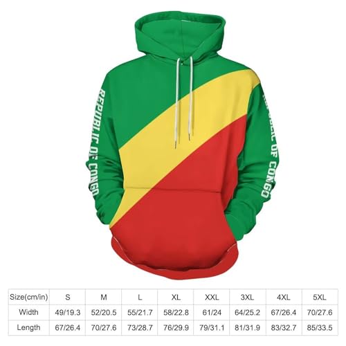 Sweat République du Congo confortable avec grande poche - 6