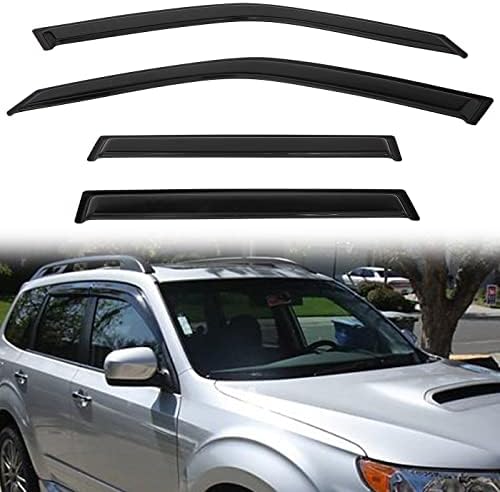 Lightronic WV194233 In-Channel Side Window Visor Deflector Vent Rain - View #11