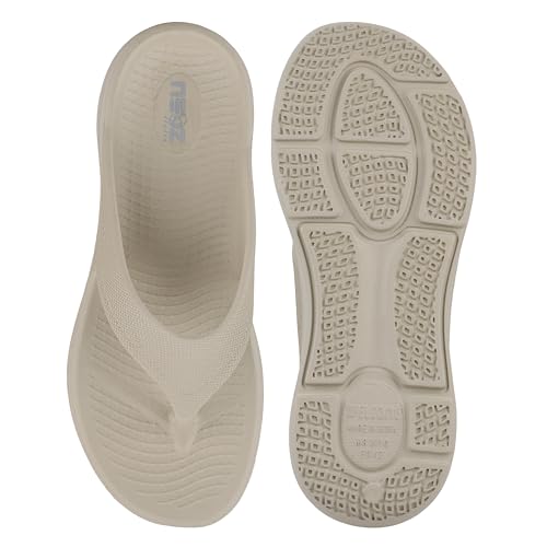 Image of NEOZ Extra Soft Men's Slippers with Cushion FootBed for Adult | Comfortable & Light Weight | Stylish & Anti-Skid | Waterproof & Regular Flip Flops for Gents /Boys