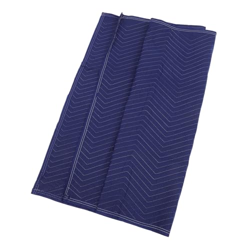 Uonlytech Manta Acolchada para Mudanzas, Mantas Textiles para Mudanza, Acolchado Protector, Resistente, De No Tejido Azul, para Embalaje De Muebles, 1 Unidad, Uso Doméstico y Profesional