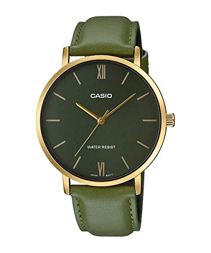 Casio Montre Vert Sangle pour Éviter les Allergies et Porter Partout