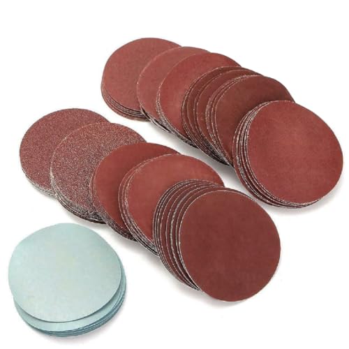 Disques abrasifs pour perceuse et outil rotatif pour restaurer et lisser le bois ou le métal