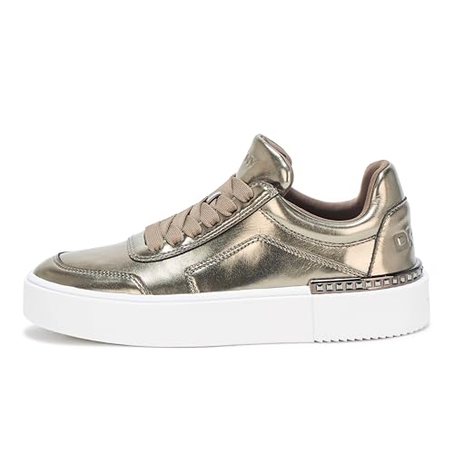 Image of DKNY Womens Beverley Everyday Platform Lace Up Sneaker