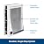 PetSafe Never Rust Plastic Doggie Door for Install in Interior and Exterior Doors or Walls, Paintable, Easy Install, Closing Panel Included, for Pets Up to 40 lb, (Medium)