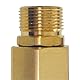 M&M Smartek Schlauchverbinder Connector TR22 AG auf M22 AG für kompatibel zu Kärcher HD HDS & Kränzle Hochdruckreiniger bis 275bar / 100°C