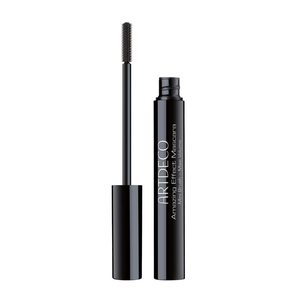 ARTDECO Amazing Effect Mascara – Schwarze Wimperntusche mit Mini Gummibürste, Volumen & Länge, Pflegende Formel, Langanhaltend, 1 x 6 ml