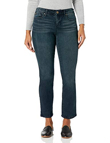 Bandolino Women's Mandie Signature Fit 5 High Rise Jean, Rinse, 6 Petite