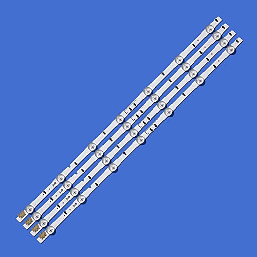 Kit 4 Pièces Bande LED 647mm Haute Luminosité D4GE-320DC1-R2 pour TV Samsung