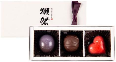 Amazon モンシェール 獺祭ボンボンショコラ 3個入 獺祭 チョコレート バレンタイン ホワイトデー モンシェール チョコレート菓子 通販