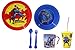 Jamara 410132 Superman - Vajilla Infantil (8 Piezas, Apto para lavavajillas, Plato, Taza, Cuenco para Cereales, Tenedor, Cuchara, Vaso con Tapa y Pajita), Color Rojo