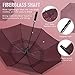 ZOMAKE Large Golf Umbrella for Rain Heavy Duty,Big Golf umbrellas Windproof,68 Inch Extra Large Oversized Umbrella(Red)