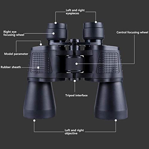 Telescopio de visión nocturna humana HD con gran alcance óptico para acampada 3