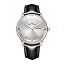 REEF TIGER Montre Automatique Femme Luxe ORGA7105-PSPD – Cadran Perroquet Tourbillon, Bracelet Cuir Véritable, Boîtier Or Rose 39mm