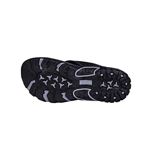 Image of Mens Flip Flops Comfort Sport Thong Sandals for Indoor Outdoor Casual Beach Flip Flops for Men with Arch Support