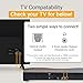 Mirai Speaker Dialogue Enhancing TV Soundbar with Patented Hearing Technology - Designed for Hard of Hearing, Elderly and Family