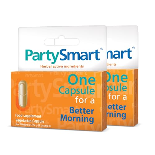 Himalaya A PartySmart oferece suporte para uma noite divertida e uma melhor manhã, 2 cápsulas.