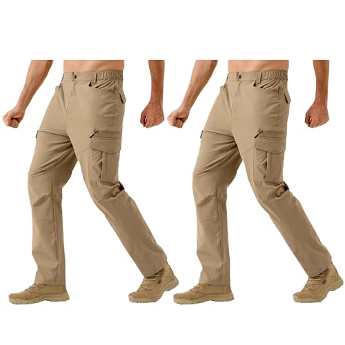 Image of TOPLOT Men's Cargo Pant | Straight Fit Design | Multiple Utility Pockets for Storage | Durable Construction with Comfortable Wear | Functional Everyday Style | Perfect for Casual & Outdoor (5216)