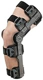 donjoy 4titude advanced Unterstützt die Heilung. Post-OP-Beinschiene / Knieschiene, teleskopisch, NHS-zugelassen, vollständig verstellbar, universelle Größe, passend für beide Beine, J4