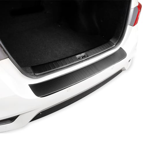 Rear Bumper Guard Protector for Car Vehicle Scratch-Resistant Trunk Door Entry Trim Cover, Universal Accessories for Most Car SUV (Black) (35.43