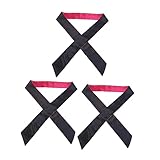 Ceinture en satin : à utiliser au travail, aux mariages, aux banquets, aux fêtes et aux matchs de les jours, cache-yeux en satin