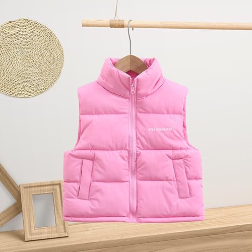 Moonker Toddler Winter Puffer Jacket Warm Comfy Lightweight Padded Vest Baby Girls Boys Cute Bear Ears Hood Outerwear2