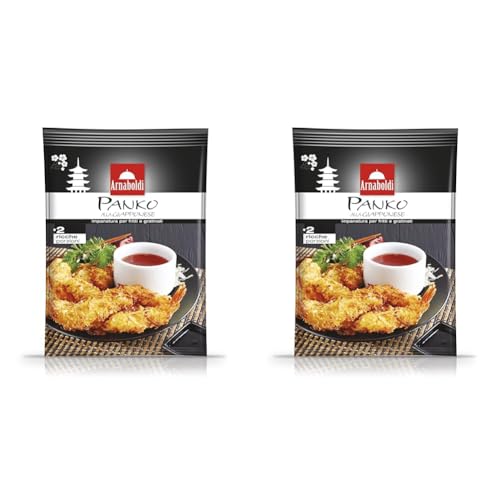 Arnaboldi Panko alla Giapponese - Impanatura per Fritti e Gratinati, Pangrattato per Frittura - 1 Confezione da 400g