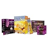 EDMARK Bubble C Instant Orange Drink, Troikani & CoCollagen Drink Bundle - 3 Pack