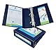 Avery 68038 Sichtbinder, gerahmt, mit One Touch 7,6 cm EZD-Ring, für 21,6 x 27,9 cm, Marineblau