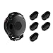Dust Plug for Garmin Fenix 5,Soft Silicone Charger Port Protector Anti Dust Plugs Caps for Garmin Fenix 5S/5/5X/Vivoactive3/Vivosport/Forerunner 935/Approach S60/D2 Charlie/Quatix 5 (5-Black)