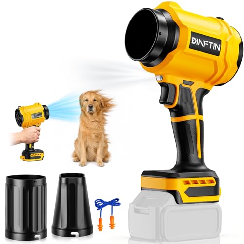 Dinftin Cordless Leaf Blower for Dewalt 20V Battery