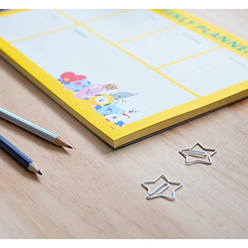 Erik® A4 Weekplanner BT21 -Bureauplanner met 54 afscheurbare vellen - Image 6