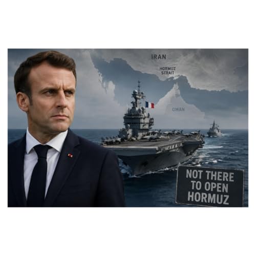 France Sends Carrier to Hormuz but Says It&rsquo;s Not There to Open Hormuz