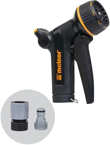 Melnor 65142AMZ Metal Front Trigger 8 Patter Nozzle