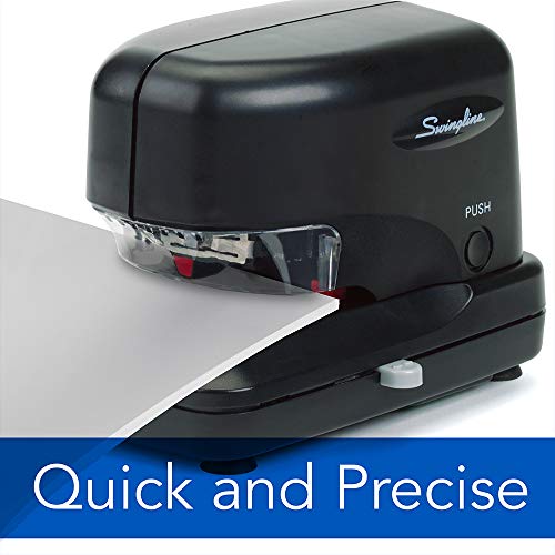 Swingline Electric Stapler, High Volume, 30 Sheet Capacity, Jam Free Stapling, Includes 5000 Staples, Black (69008) #TOP3