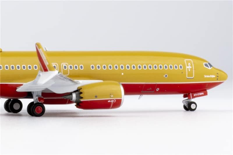Miniatura 7 de Modelo NG Southwest Airlines para Boeing B737 MAX8 N871HK 1/400 DIECAST modelo preconstruido