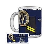 Spülmaschinengeeignet Tasse KSM Obergefreiter Marine Eckenförde Infanteristischer Verband #29274