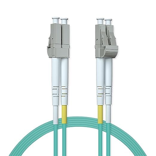 Ipolex 7m LC to LC Fiber Patch Cable, OM3 Multimode, 10Gb, Duplex 50/125μm, LSZH, for MMF SFP/SFP+ Transceiver, Compatible with Switch, Router, Server