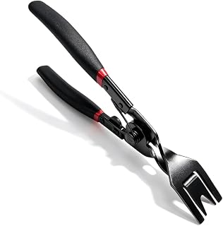 Trim Clip Removal Tool, Upholstery Door Panel Clip Puller Plier for Car Audio Radio Trim - 24cm for Interior Repair