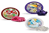 Für kreatives Spielen: Fördern Sie die Kreativität Ihrer Kleinen mit farbigem Plastilin! Fimo fördert Koordination, Motorik und Fantasie. Damit können Tausende von Formen und Experimenten erstellt werden, von den einfachsten, wie einem federnden Antistressball für Kinder, bis hin zu den komplexesten, wie der Figur eines Hasen.