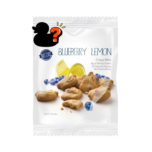 Blueberry Lemon Crispy Bites, Baked Snack, 1.0 oz (Pack of