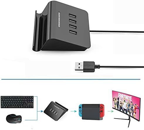 DELTA essentials FO202 Keyboard and Mouse Adapter for PS3 PS4 Xbox One Xbox 360 Nintendo Switch