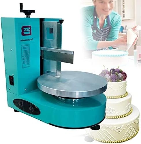 Esparcidor eléctrico de crema para tartas, herramienta rotativa para hornear para untar y recubrir pasteles y panes, ideal para decoración y relleno