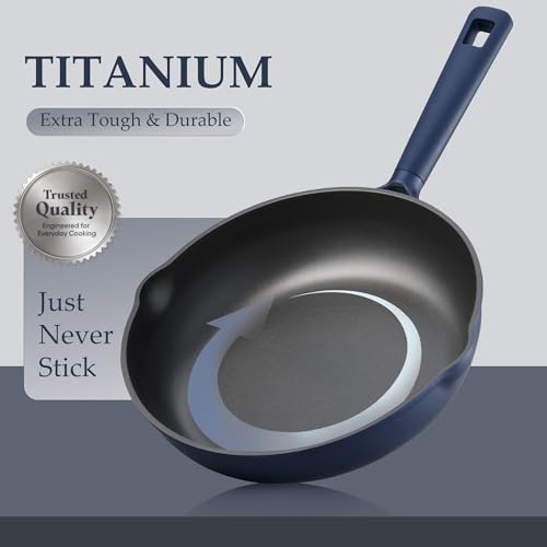 Image of CAROTE 31PCS Pots and Pans Set, Nonstick Cookware Set Kitchen Non Stick Induction Titanium Cookware Non-toxic Granite Cooking set, PFOA Free
